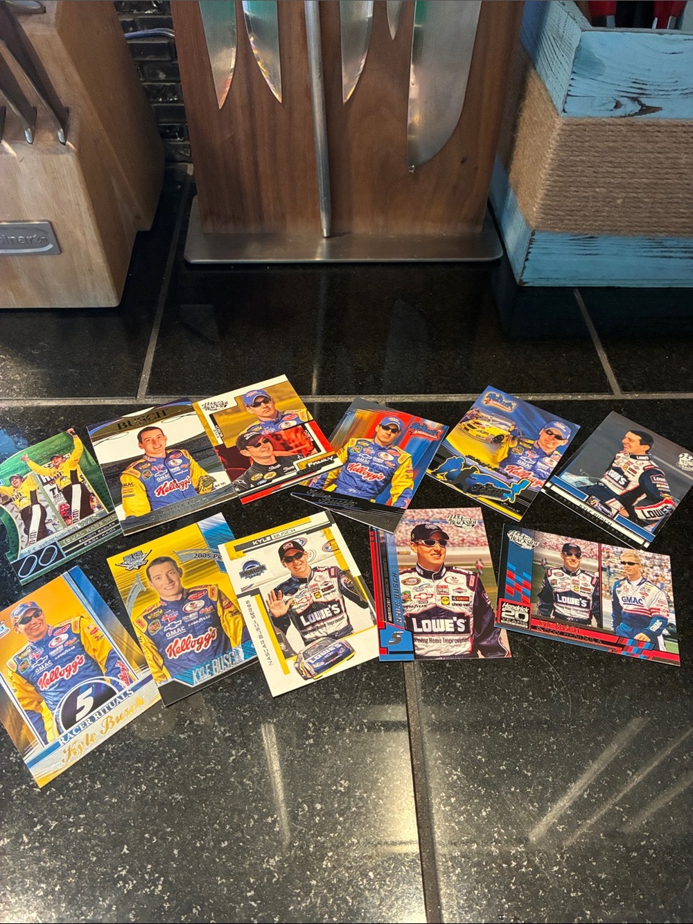 Kyle Busch nascar cards. 11 of them
